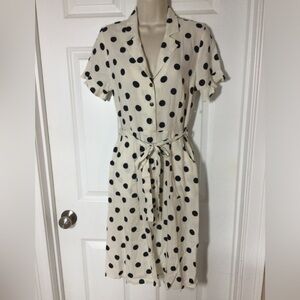 Monteau Linen Blend Dress